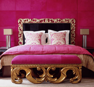 Hot Pink Bedroom