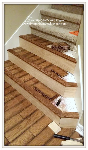 Stair-Renovation-Flooring-Oak-From My Front Porch To Yours
