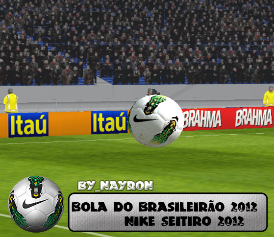 Bola Brasileirão 2012- by nayron