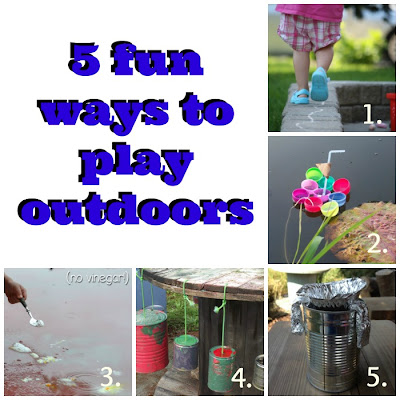 5 fun ways to play outdoors