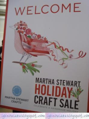 Martha Stewart Holiday Craft Fair