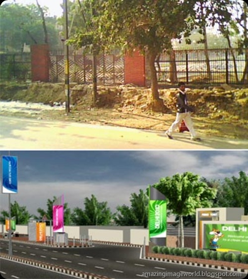 Beautification of Yamuna Sports Complex001