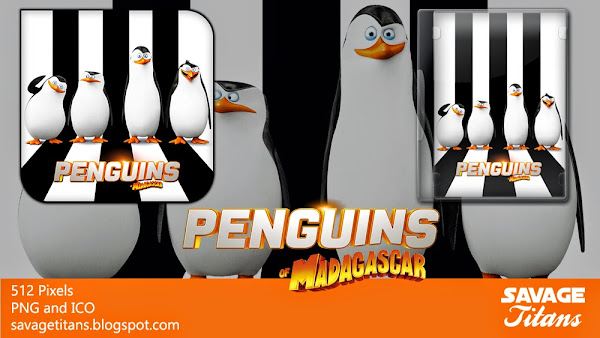 Penguins of Madagascar (2014) Movie Folder Icon