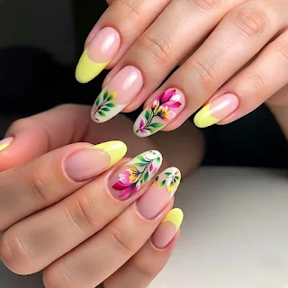 Nature Inspired Nail Design