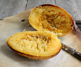 Light Spaghetti Squash Gratin