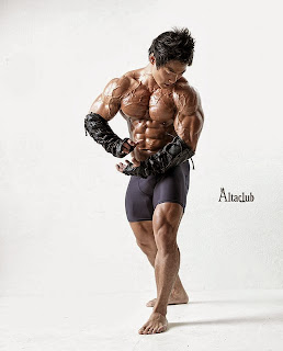 aesthetic muscle, bodybuilder, great abs, Jueng Seup, male fitness model, male model, muscle, physique, ripped muscle, vascular muscle, 