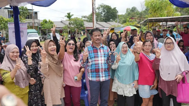 Ratusan Masyarakat Bintan Hadiri Kampanye  Calon Gubernur Kepri Nomor Urut 2