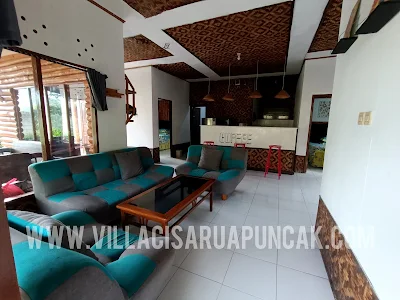 Sewa Villa Puncak - Villa Rumah Kayu