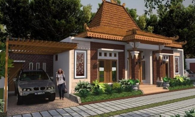 5 Desain Rumah  Minimalis  Modern Dengan Sentuhan Etnik  Jawa 