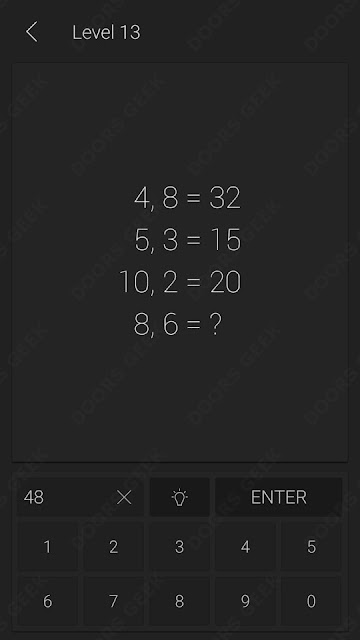 Math Level 13 Solution, Cheats, Walkthrough for Android and iOS