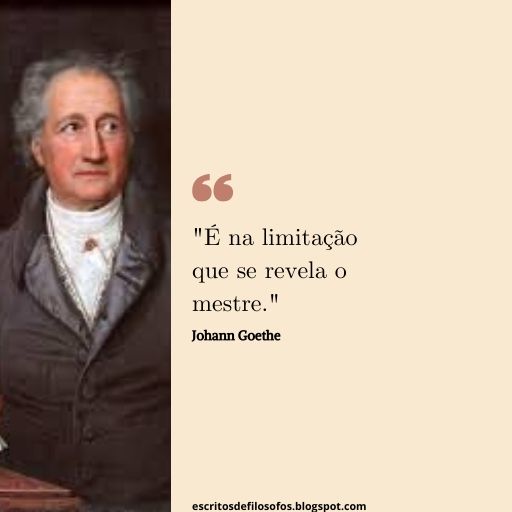 Pensamentos de Johann Goethe