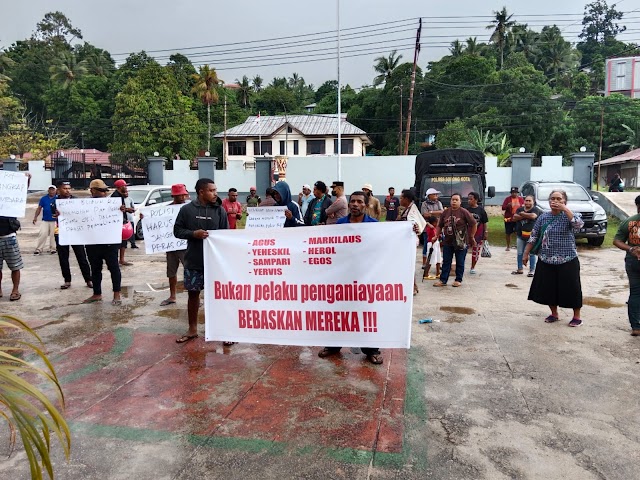 Polres Sorong Kota Selalu Siap Laksanakan Pengamanan Aksi Demo Di Kota Sorong