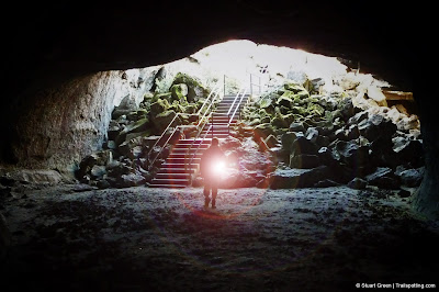 Subway Caves lava tubes near Lassen Volcanic National Park