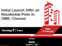  Initial Launch Offer on Residential Plots in OMR,Chennai