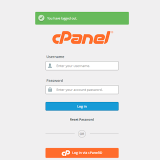 login  your cpanel.