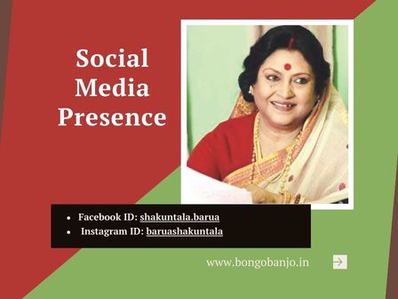 Shakuntala Barua Social Media Presence