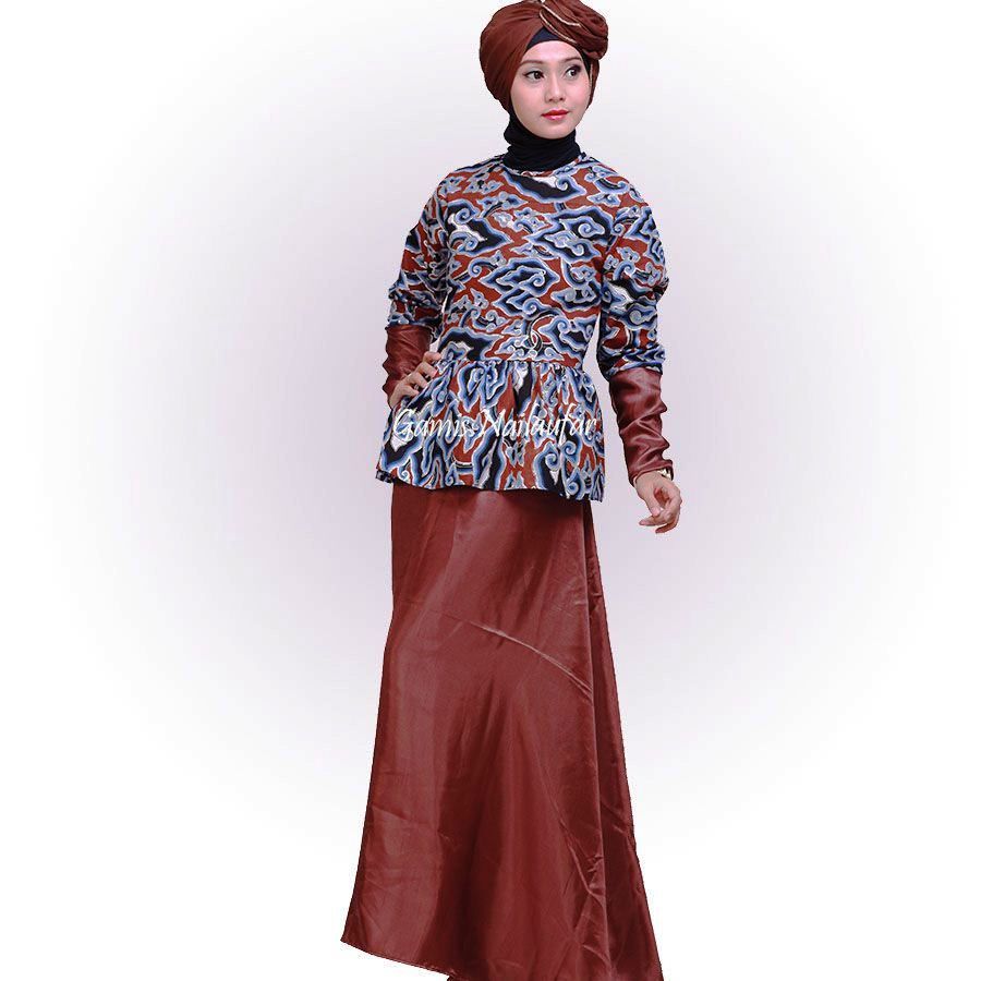  12 model  kemeja gamis batik  mega  mendung  untuk pria 