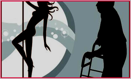 Striptease Show en las Residencias de Tercera Edad