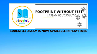 HSLC ASSAM SEBA Solutions | Footprint Without Feet all questions answers | English Class 10