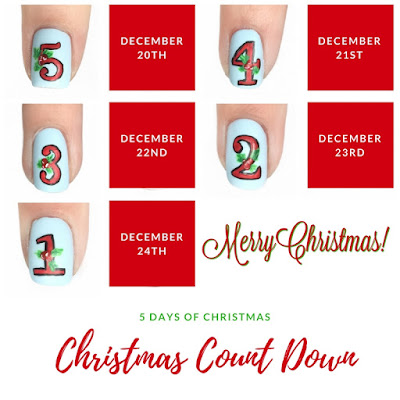 Christmas Count Down Nails