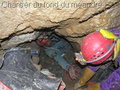 Chantier au fond du méandre