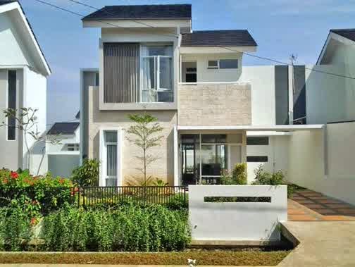  Desain  Rumah  Minimalis  2  Lantai  rumah  type  60  Simple Acre