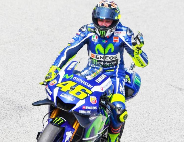 Menegangkan Sesi Qualifikasi MotoGP Aragon 2017, Rossi Ke 3