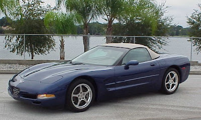 Blue 2004 Commemorative Corvettes Convertible Image