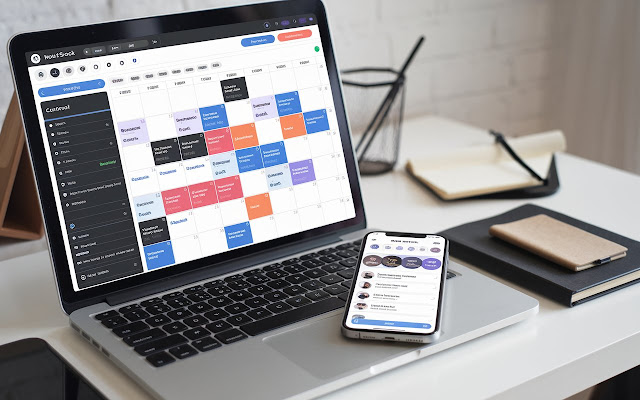 "Automating social media posts with AI tools like Hootsuite and Buffer to maintain a consistent online presence