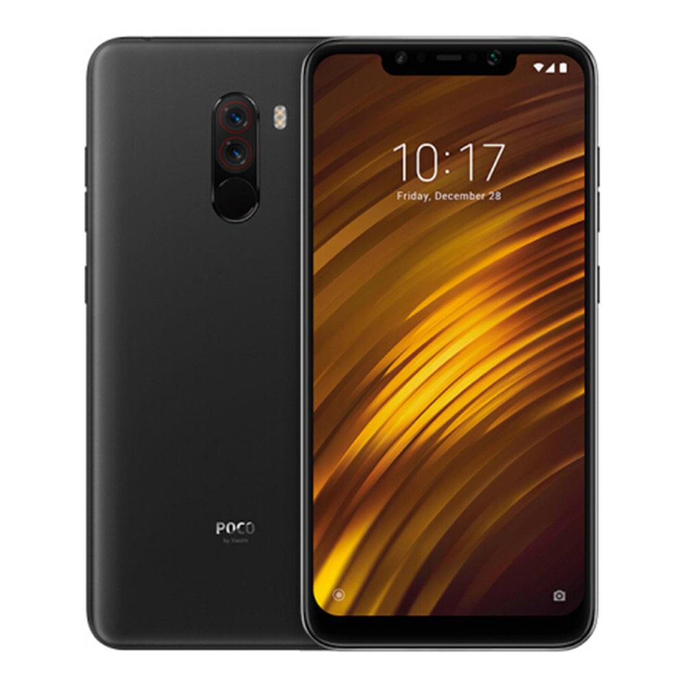 [Germany Stock][Official Global Version]Xiaomi Pocophone F1 6.18 Inch 4G LTE Smartphone Snapdragon 845 6GB 128GB 12.0MP+5.0MP Dual Rear Cameras MIUI IR Face Unlock Type-C Fast Charge - Graphite Black