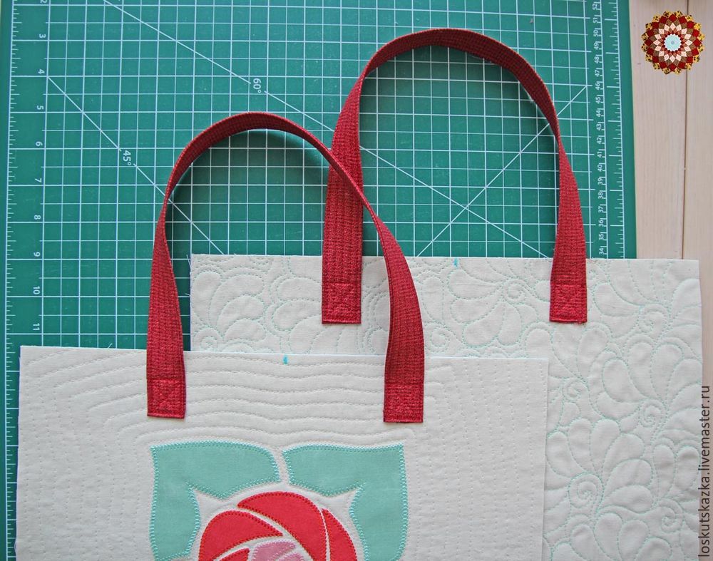 How to sew a Summer Bag with an application