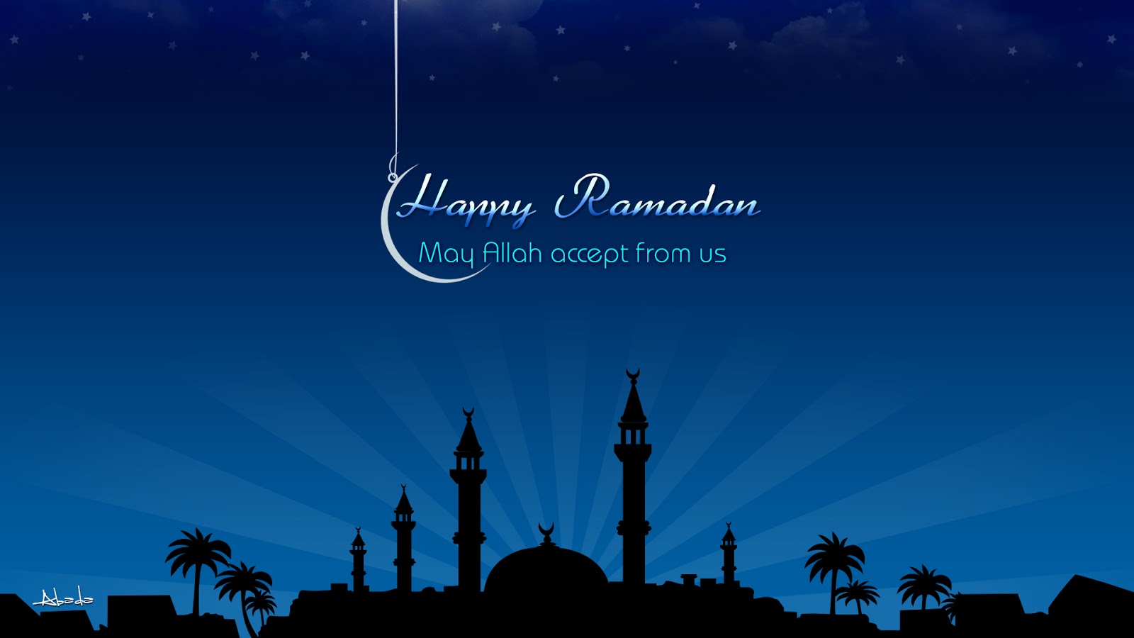 Wallpaper Ramadan Mubarak 2015 - Juni