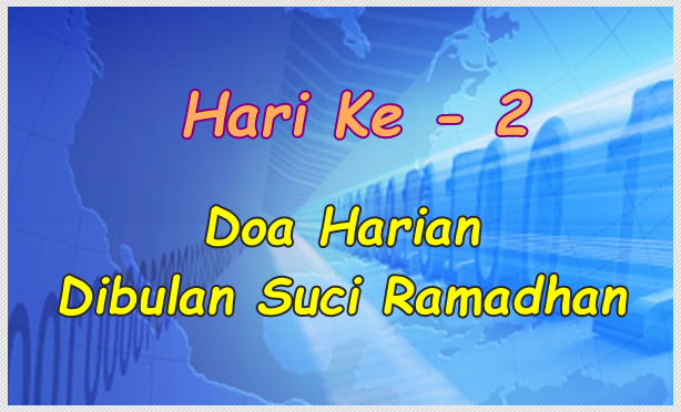 Doa Harian Ramadhan