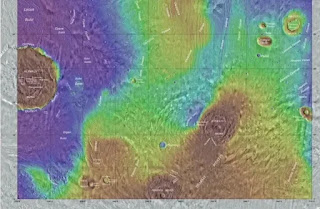 alien base on mars