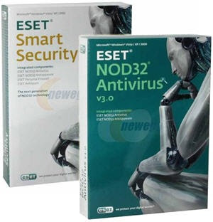 ESET Smart Security & Eset Antivirus NOD32 Username Update 1 September 2010