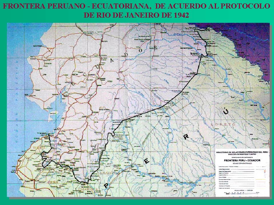 Protocolo de Paz, Amistad y LÃmites entre Perú y Ecuador