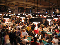 A scene from the 2007 World Series of Poker