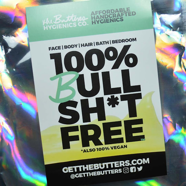 the butters hygienics flyer on holographic packaging