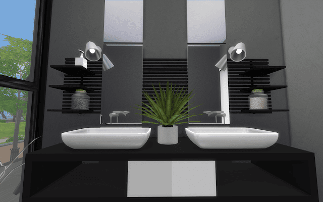 salle de bain design sims 4