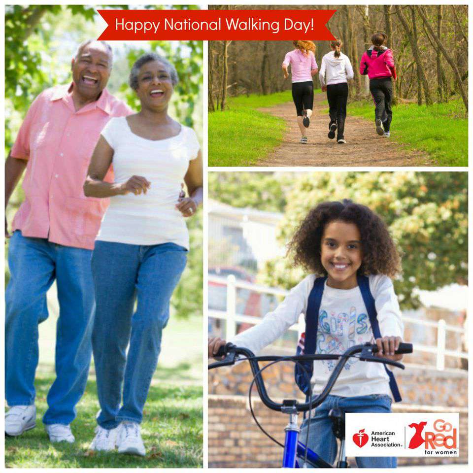 National Walking Day Wishes Images