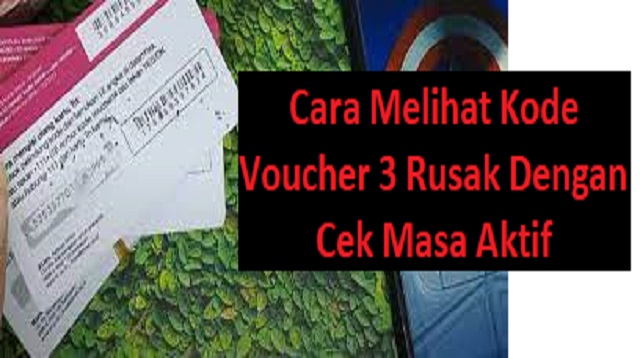 Cara Mengatasi Kode Voucher 3 Rusak