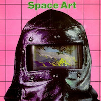 La portada de Jean-Auguste Ringard, nombre artístico de Gilles Lacombe para el segundo álbum del dúo Space Art, Trip In The Center Head