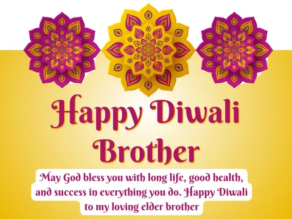 Diwali Wishes for Elder Brother