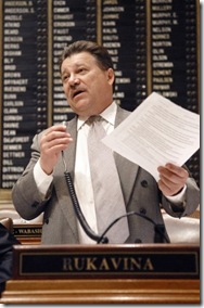 rukavina at the mic