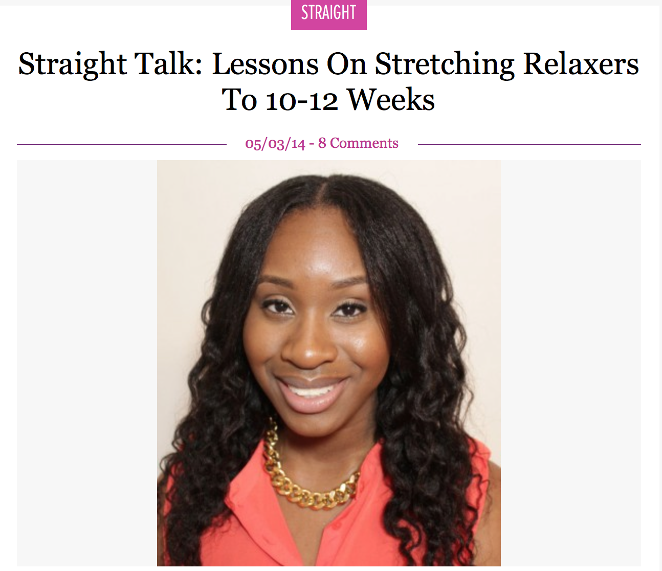  Lessons on Stretching Relaxers to 10-12 Weeks