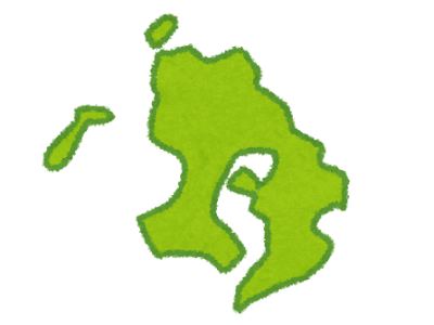 √99以上 かわいい 鹿児島 地図 イラスト 202687