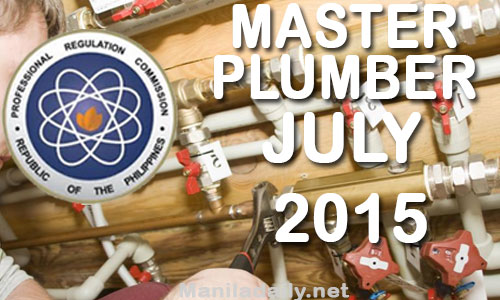 July 2015 Master Plumber Board Exam Results