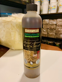 liquid black soap shampoo