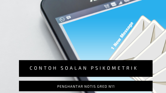 Contoh Soalan Psikometrik Penghantar Notis N11 SUK Pulau Pinang