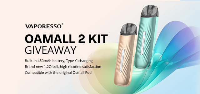 Vaporesso Osmall 2 Kit Giveaway is Running On!